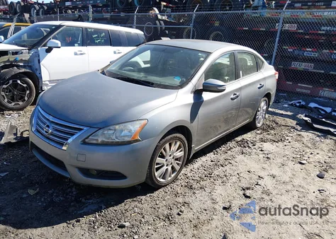 2013 Nissan Sentra Sl из США, поврежденный, VIN 3N1AB7AP1DL737450